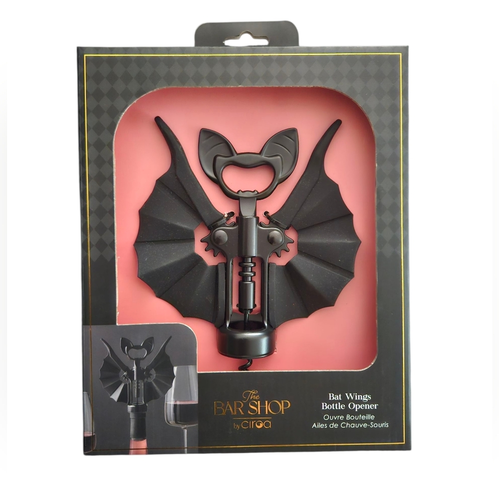 The Bar Shop Ciroa Black Bat Wing Corkscrew